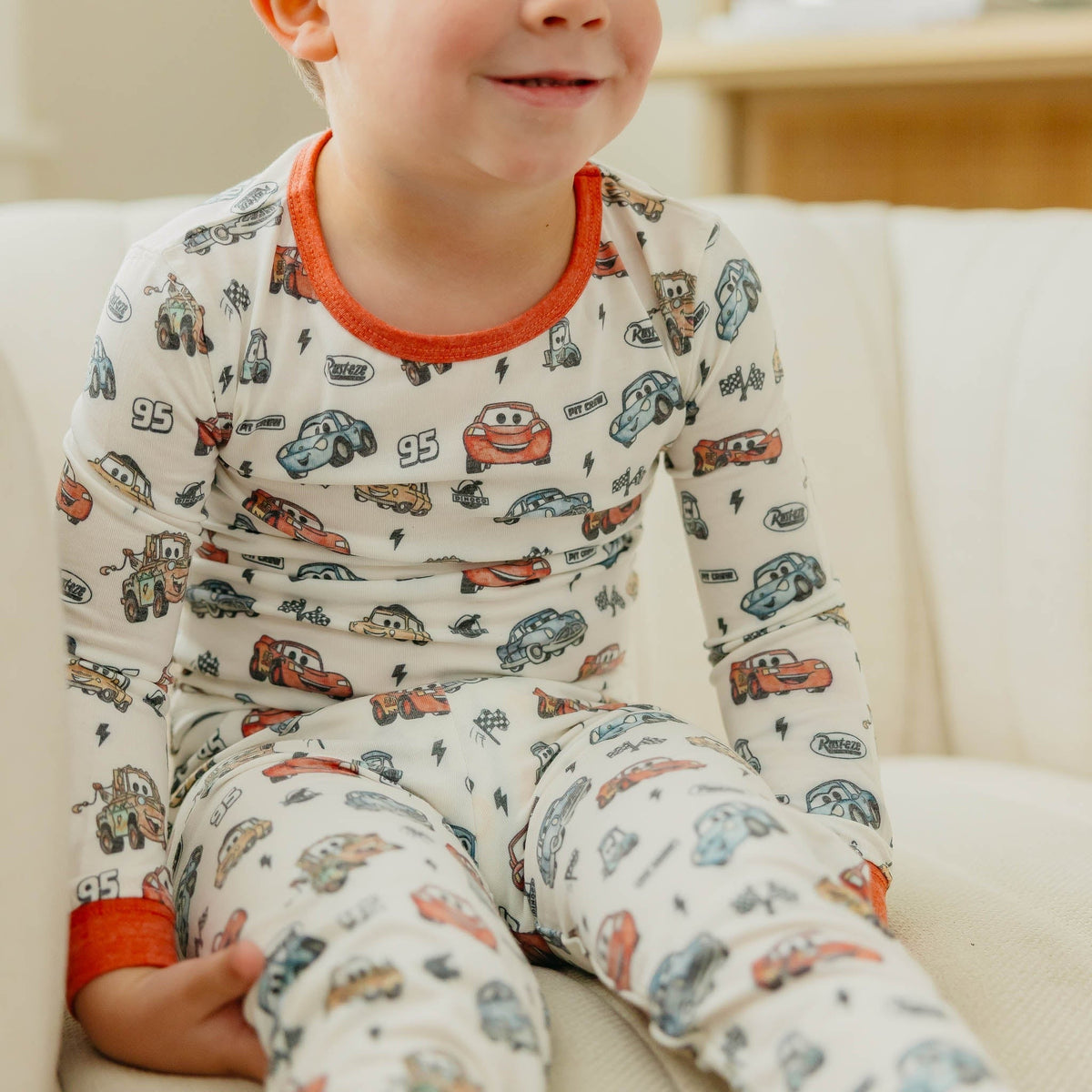 2pc Long Sleeve Pajama Set - Disney Pixar Cars