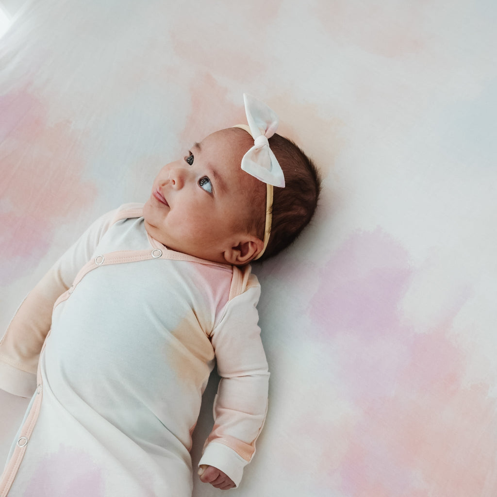 Premium Knit Fitted Crib Sheet - Nova