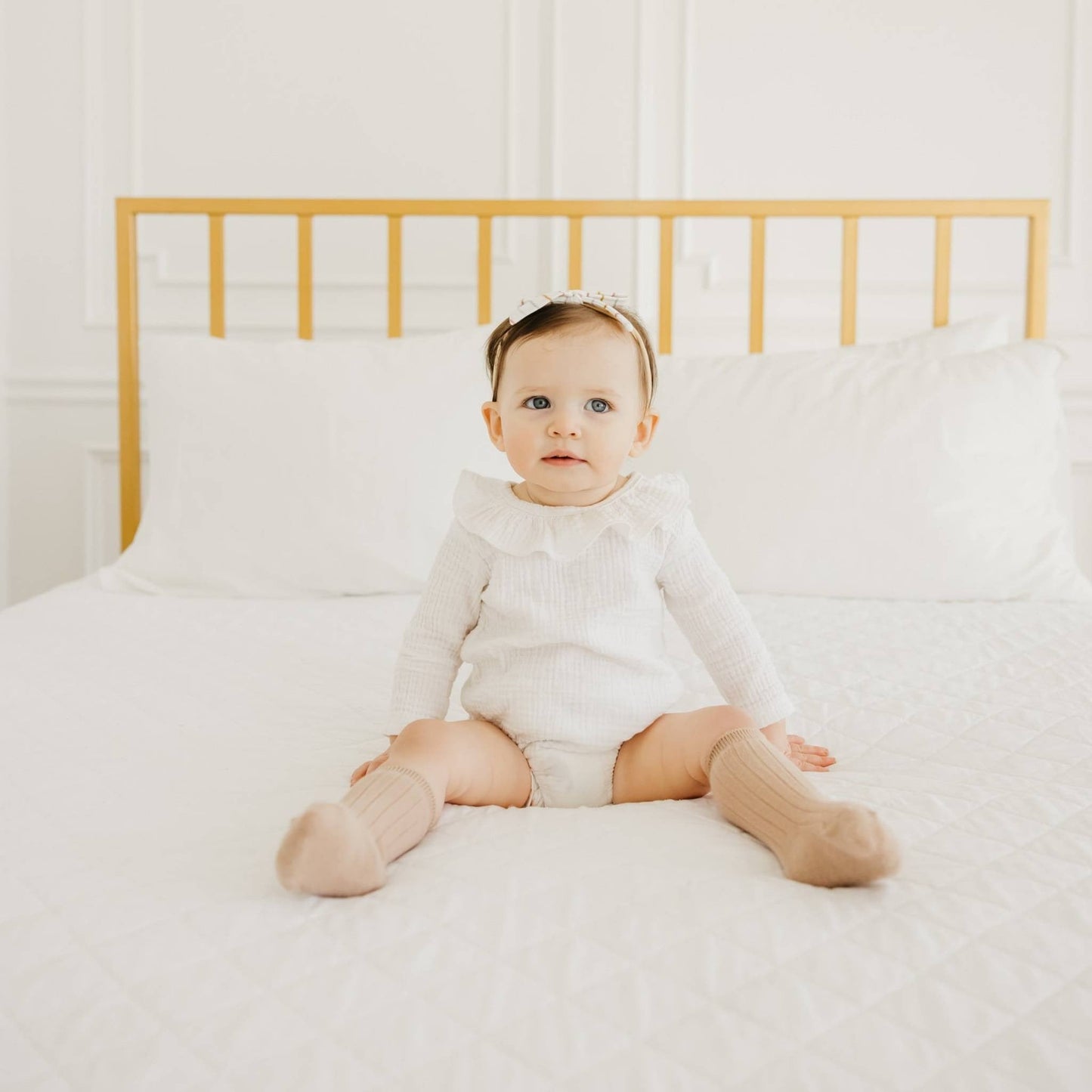 Ribbon Baby Bow - Piper