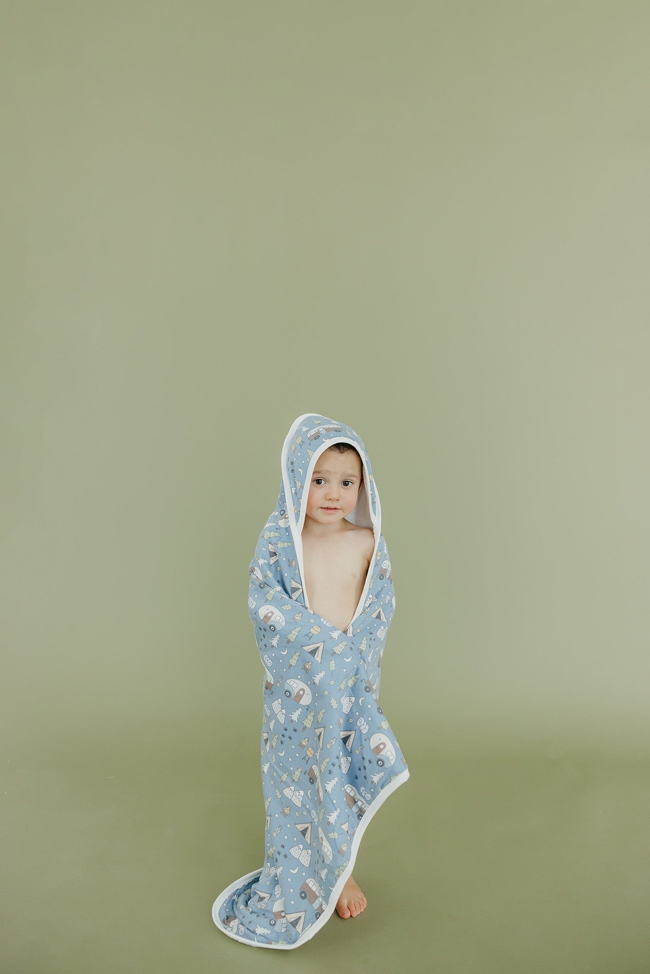 Premium Baby Knit Hooded Towel - Bridger