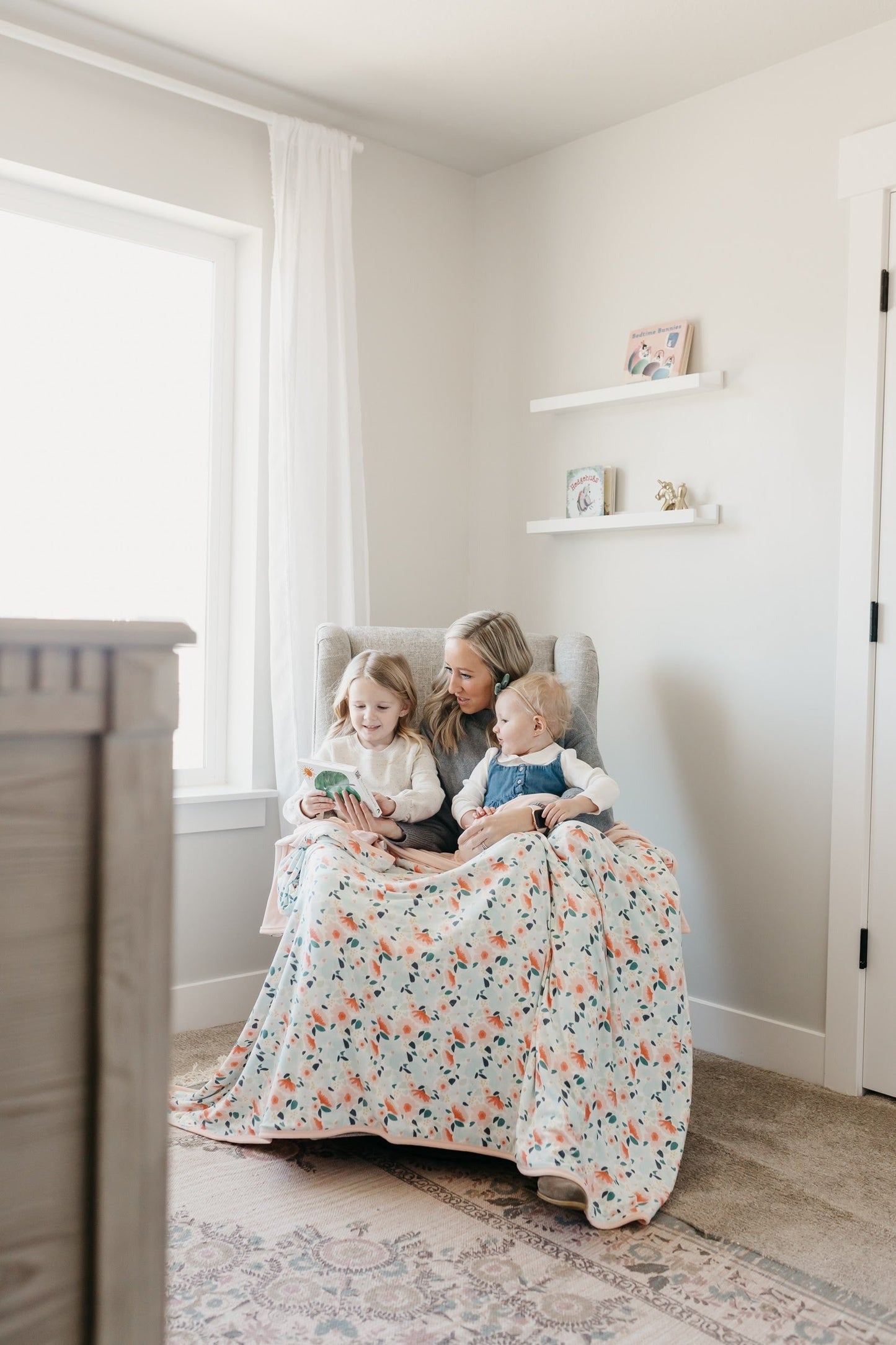 Three-Layer Jumbo Quilt - Leilani
