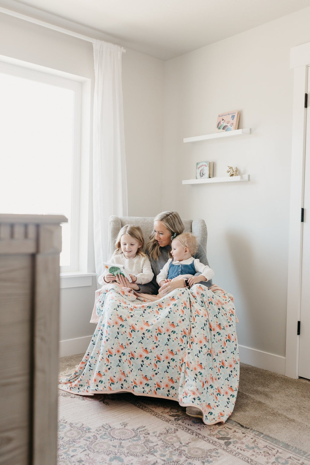 Three-Layer Jumbo Quilt - Leilani