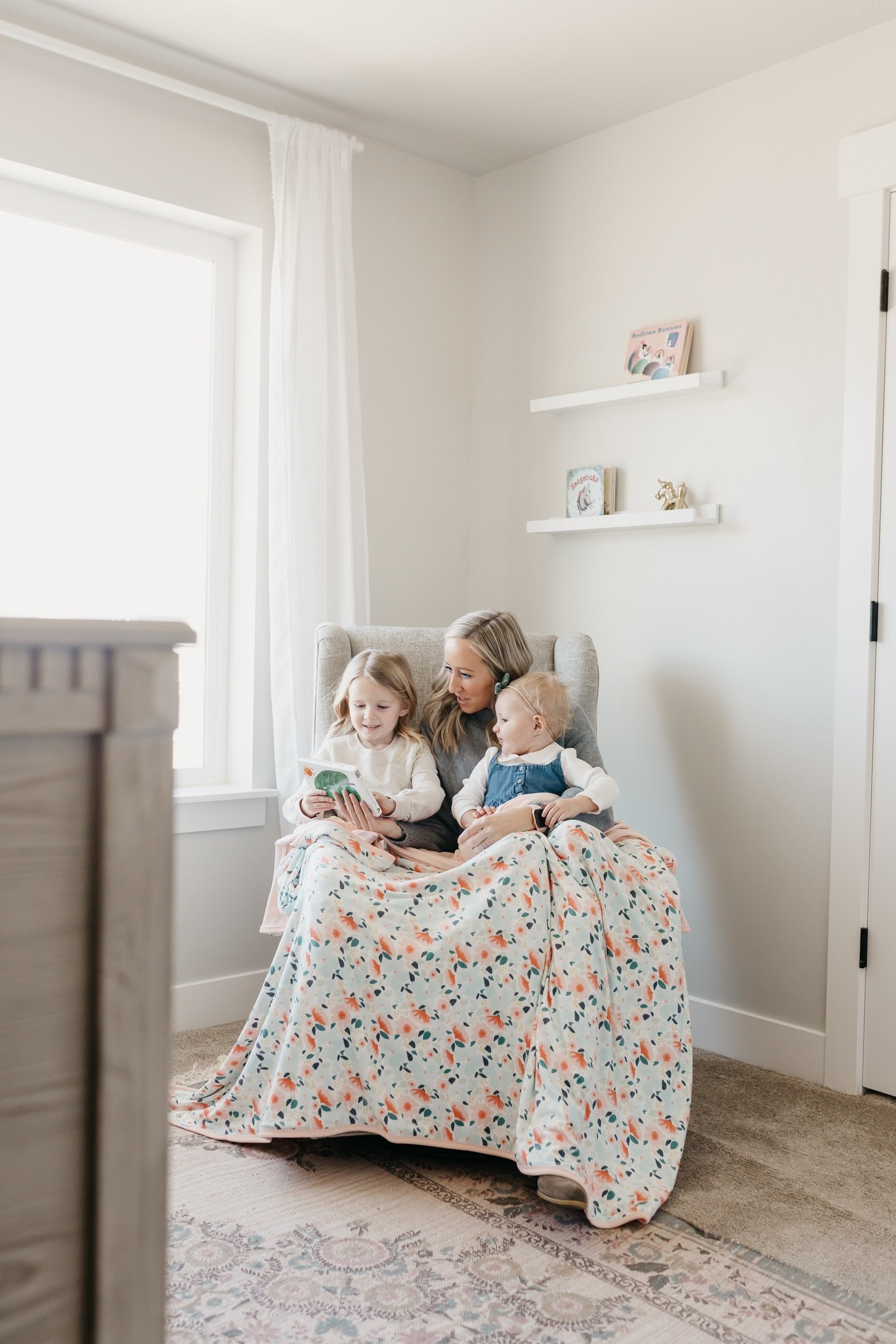 Three-Layer Jumbo Quilt - Leilani