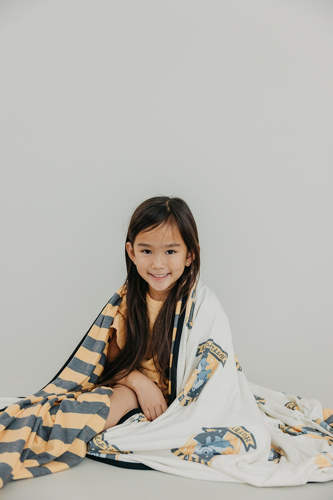 Three-Layer Jumbo Quilt - Hufflepuff