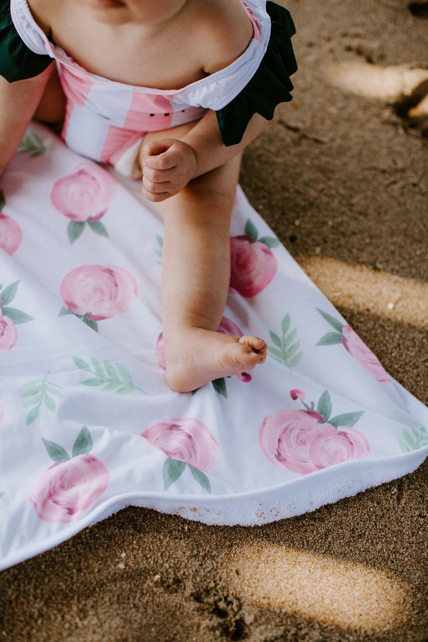 Premium Baby Knit Hooded Towel - Grace