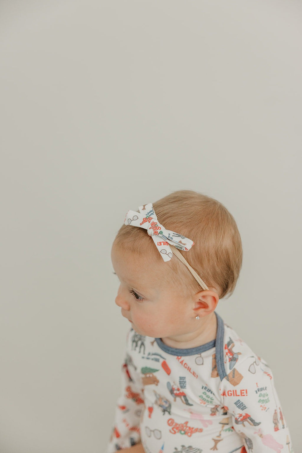 Ribbon Baby Bow - A Christmas Story