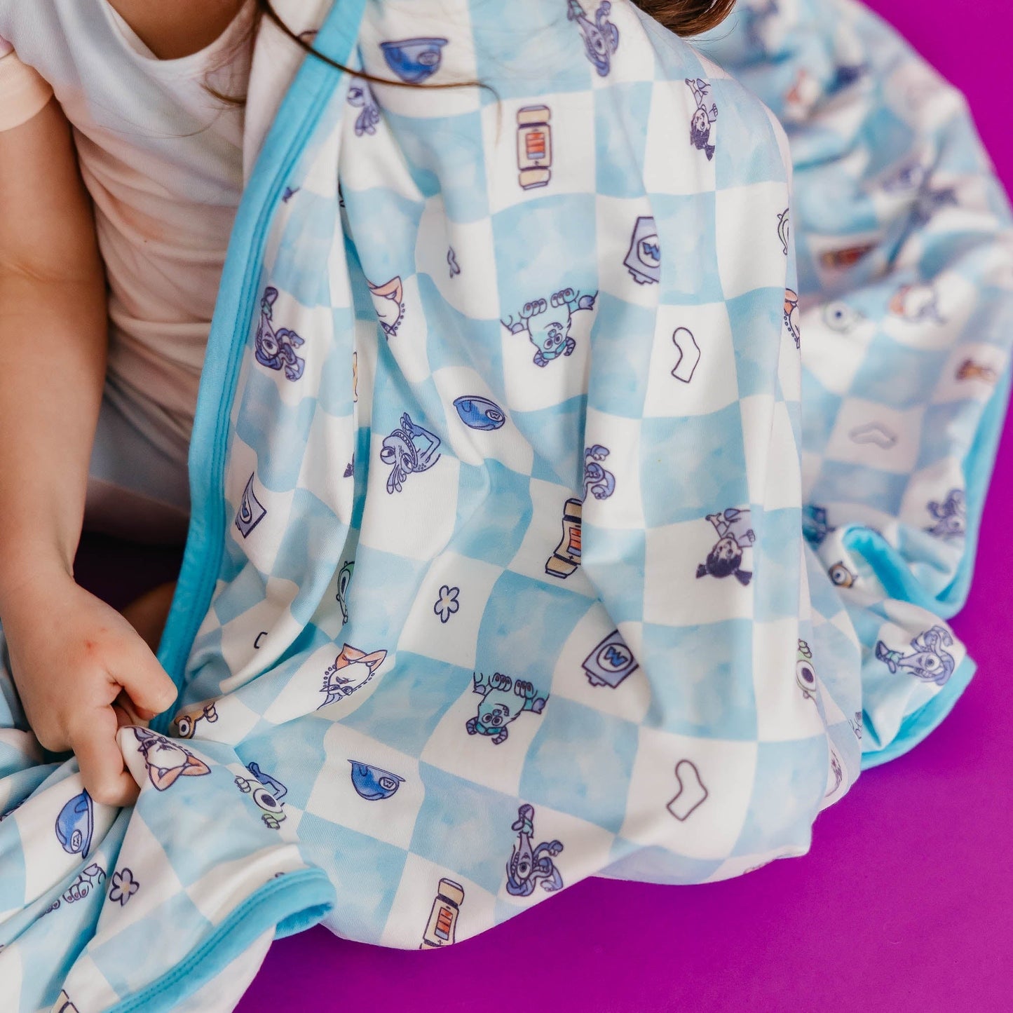 Three-Layer Jumbo Quilt - Monsters, Inc. Medley
