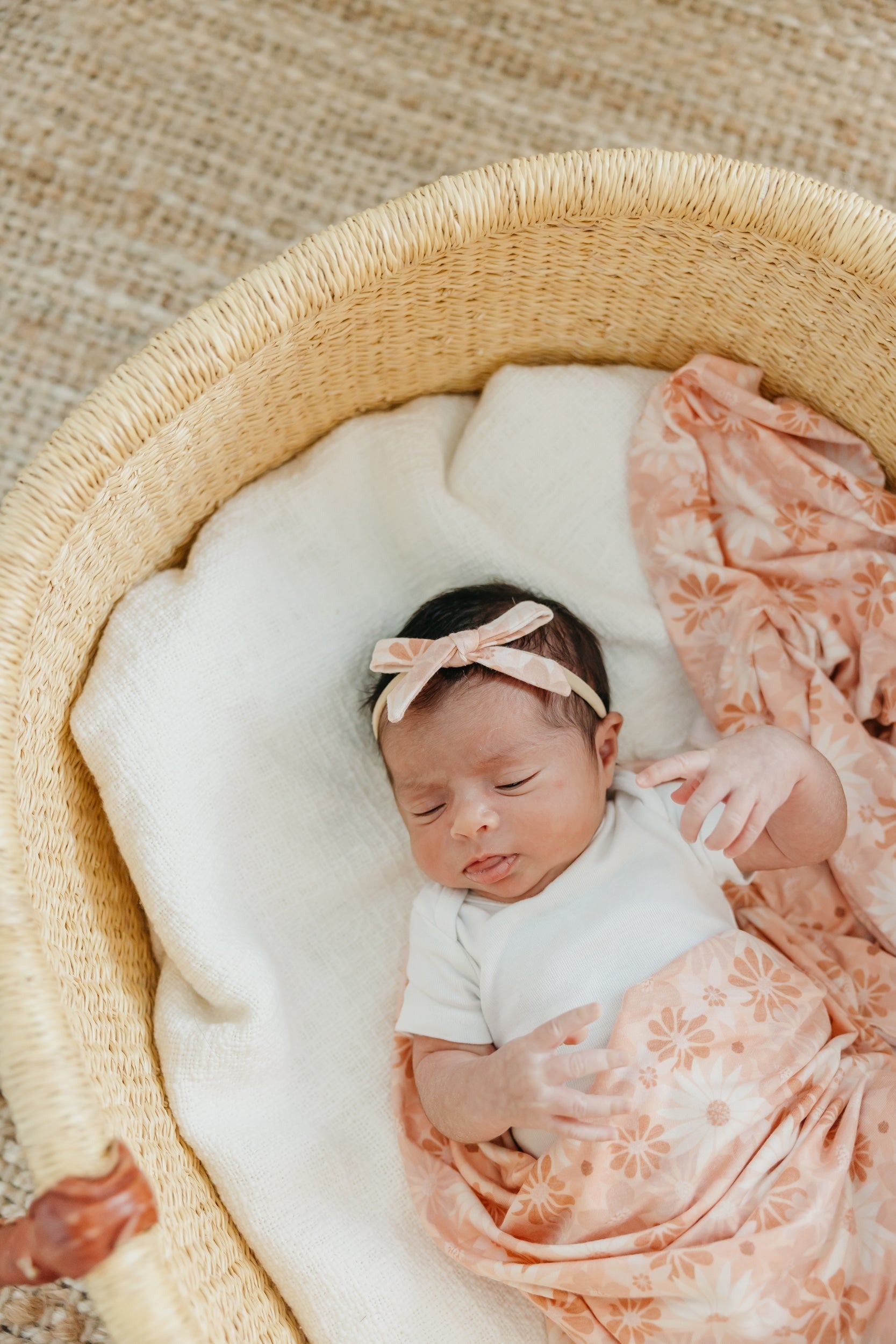 Ribbon Baby Bow - Penny