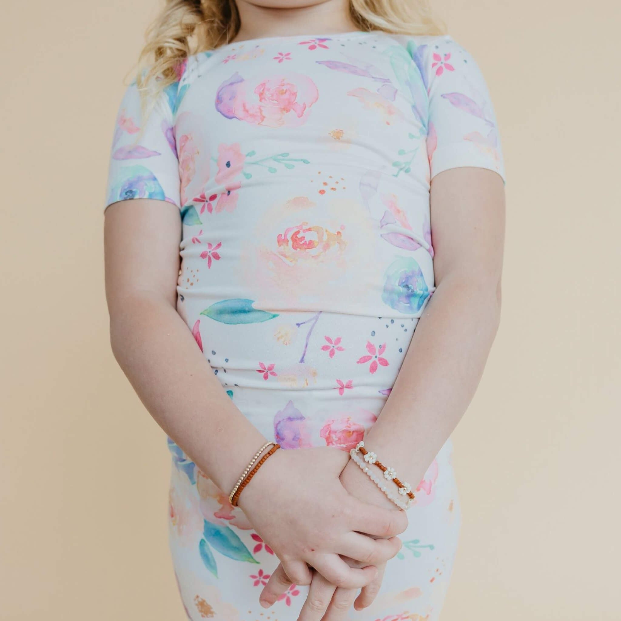 2pc Short Sleeve Pajama Set - Bloom