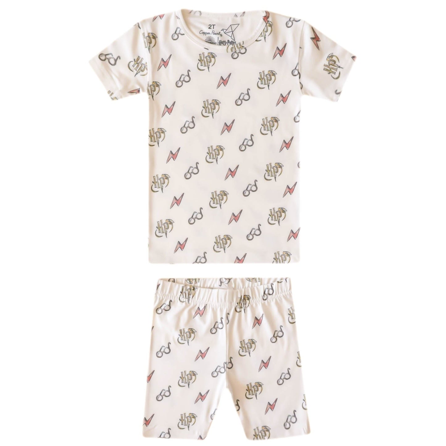 2pc Short Sleeve Pajama Set - Harry Potter