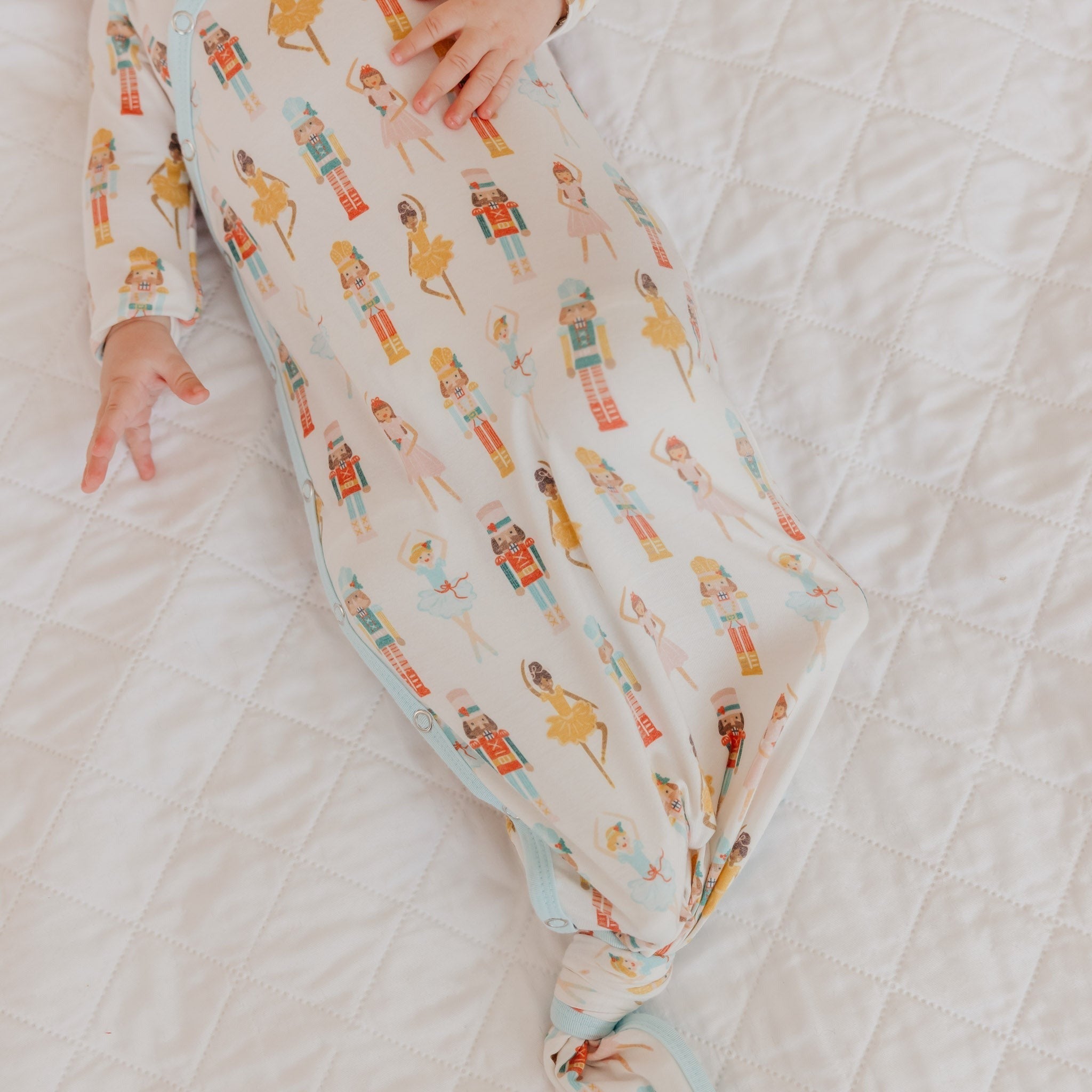 Newborn Knotted Gown - Juliet