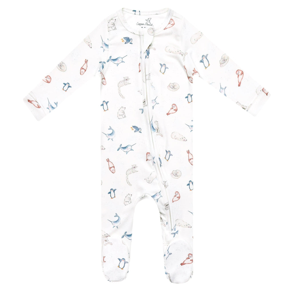 Zip-Up Footie Pajama - Arctic Wonder