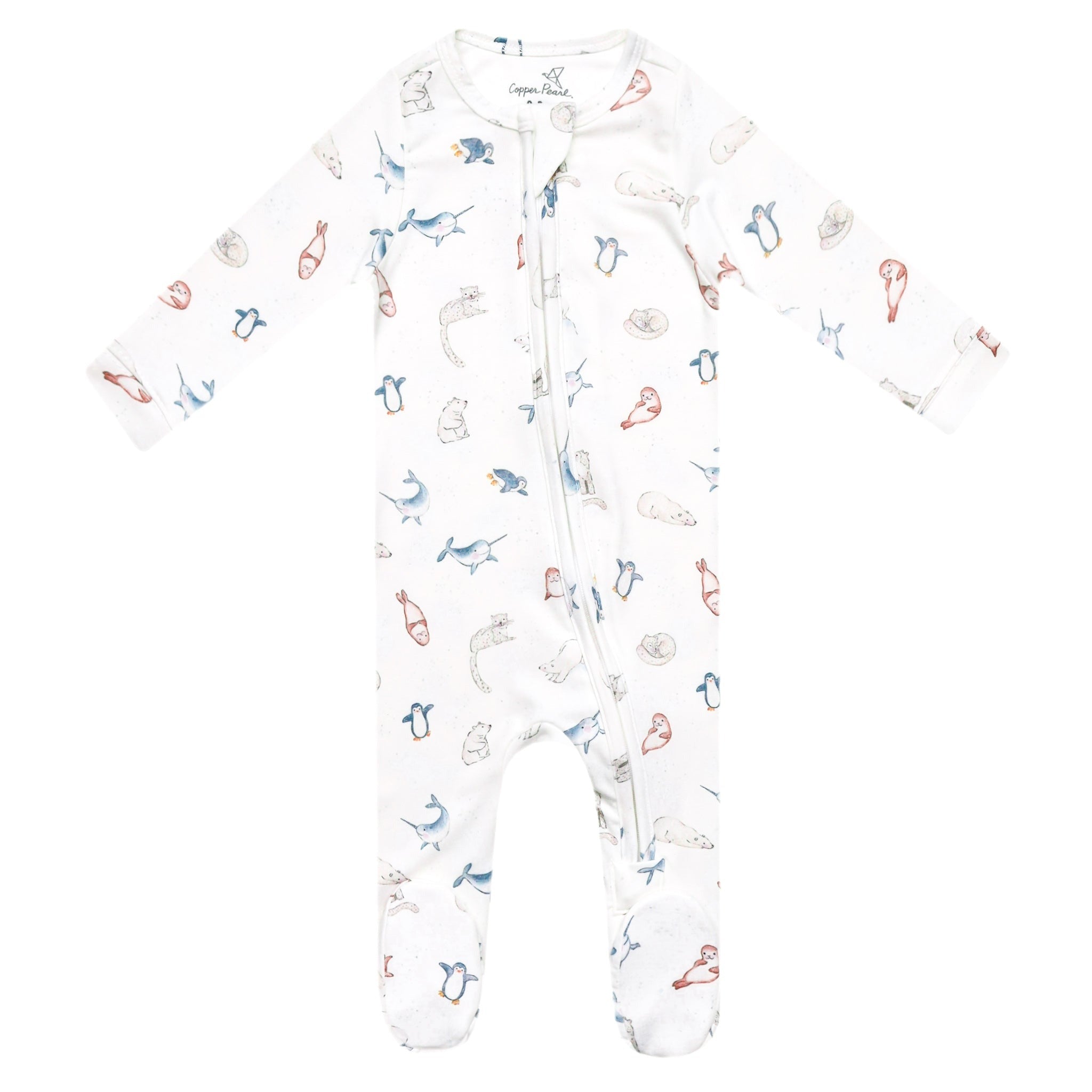 Zip-Up Footie Pajama - Arctic Wonder