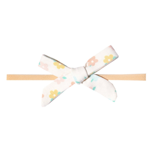 Ribbon Baby Bow - Daisy