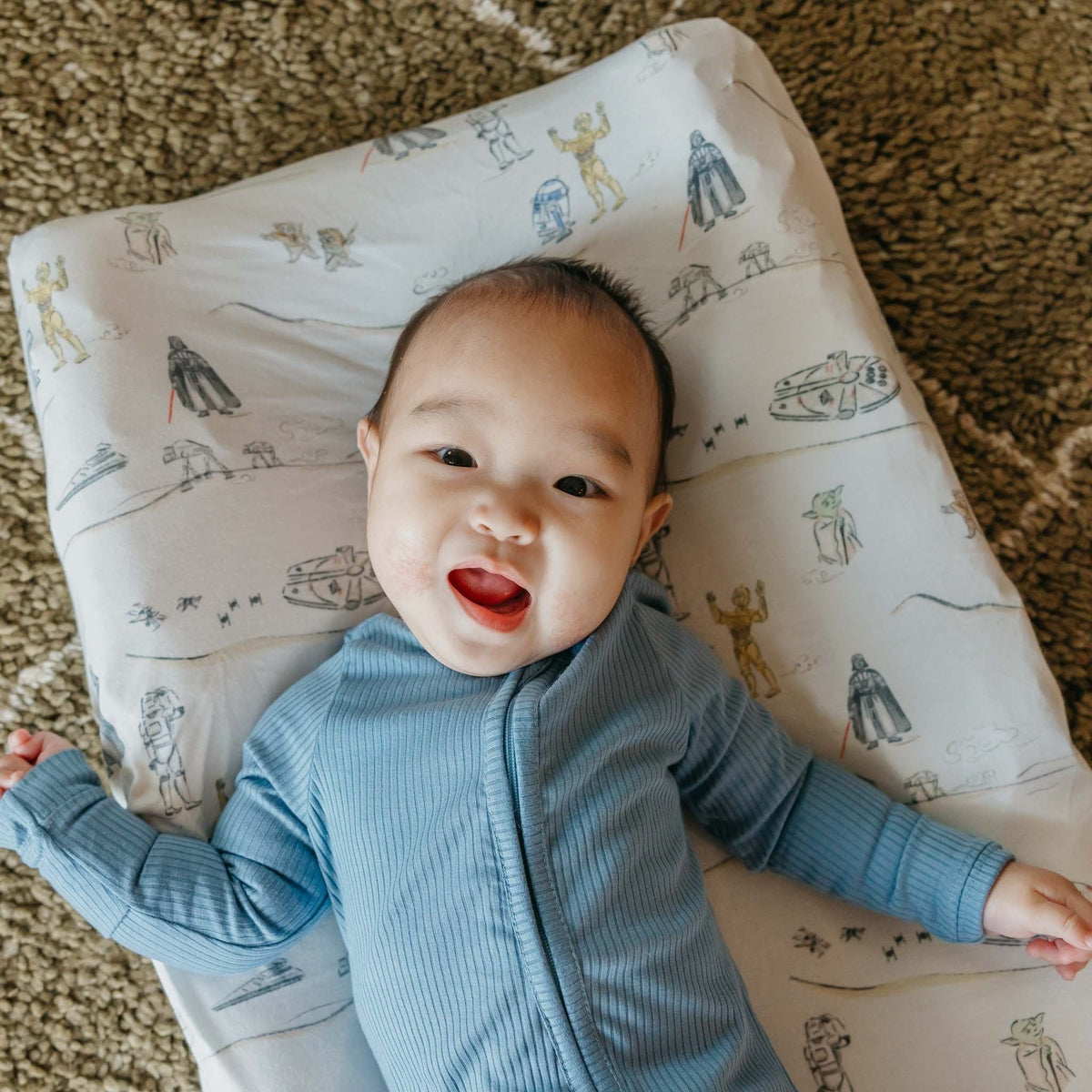 Premium Knit Diaper Changing Pad Cover - Tatooine