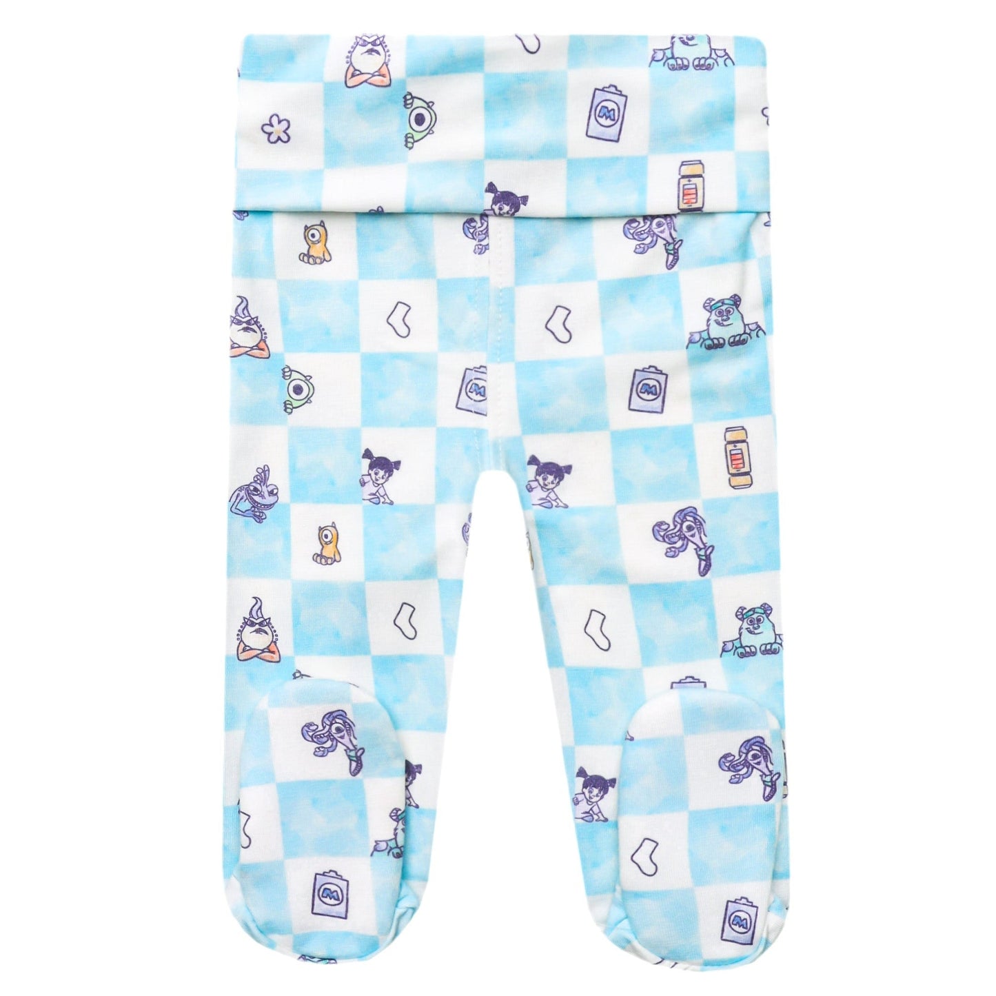 Footed Baby Pants - Monsters, Inc. Medley