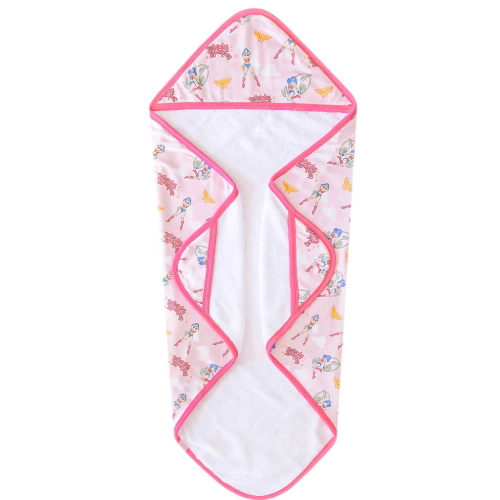 Premium Baby Knit Hooded Towel - Wonder Woman