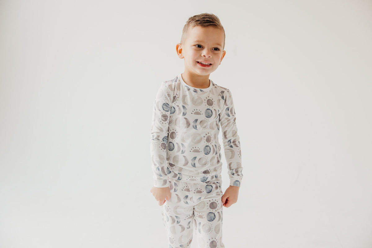 2pc Long Sleeve Pajama Set - Eclipse