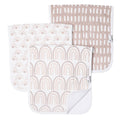 3 Pack Premium Burp Cloths - Bliss
