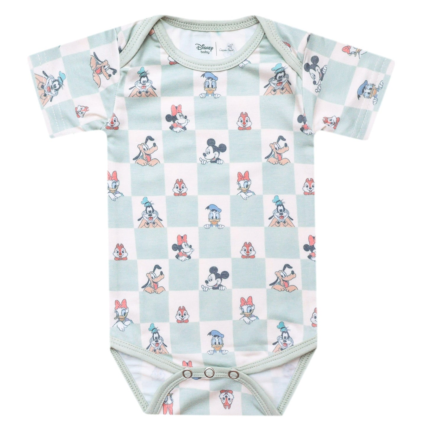 Short Sleeve Bodysuit - Mickey Mouse and Friends