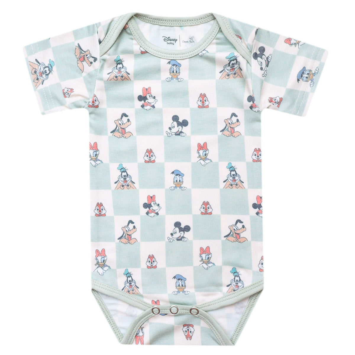 Short Sleeve Bodysuit - Mickey Mouse and Friends