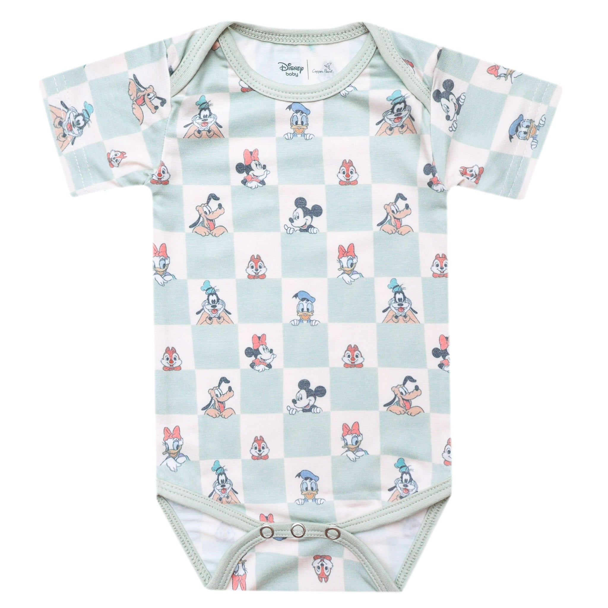 Short Sleeve Bodysuit - Mickey Mouse and Friends