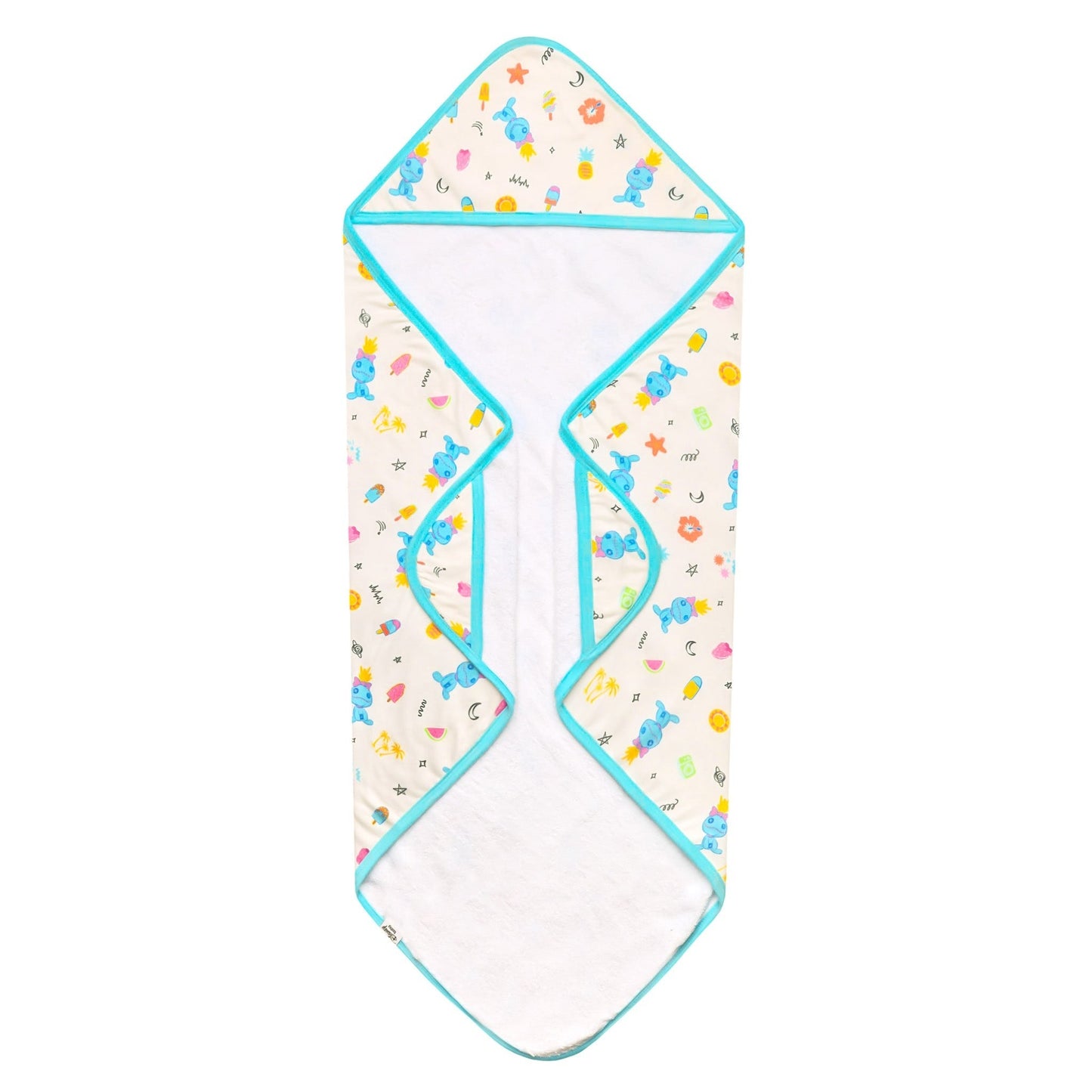 Premium Baby Knit Hooded Towel - Disney Scrump Dreamsicles