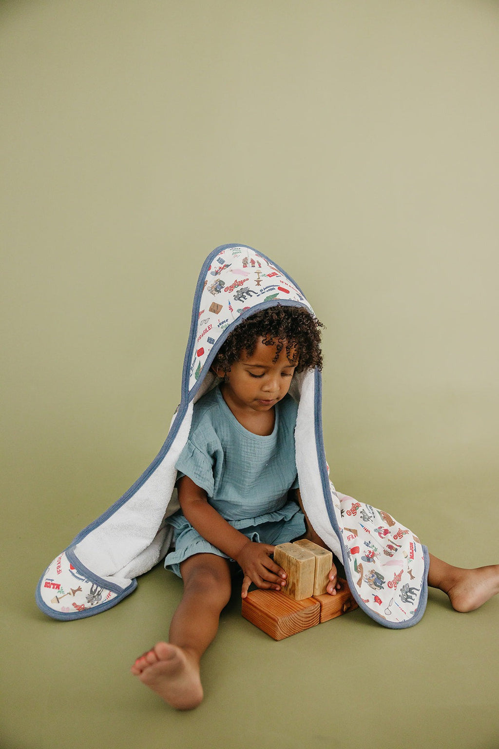 Premium Baby Knit Hooded Towel - A Christmas Story