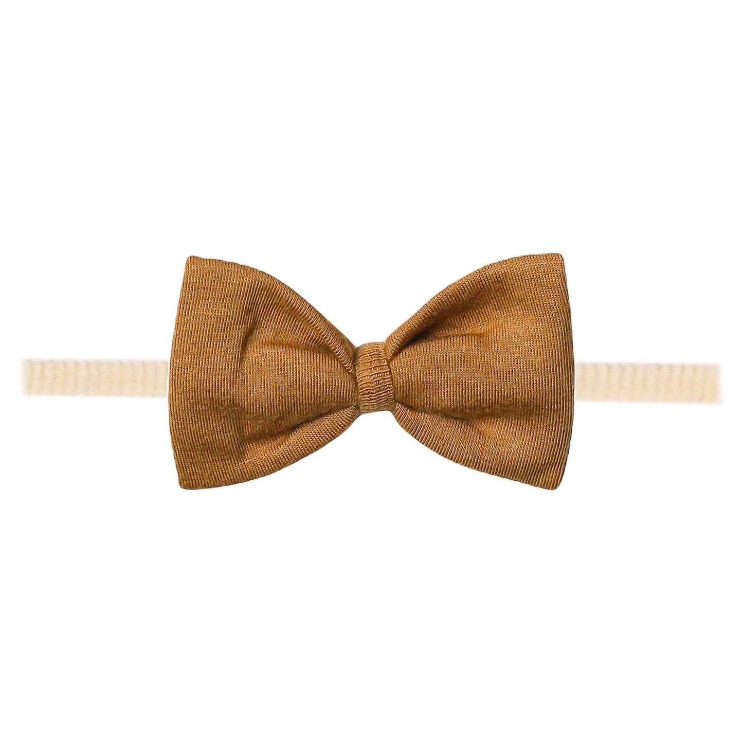 Bowtie Baby Bow - Camel