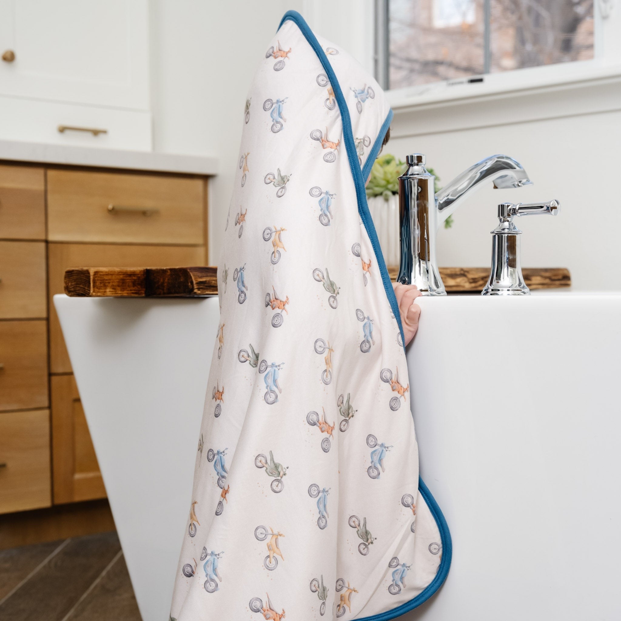 Premium Baby Knit Hooded Towel - Ryder