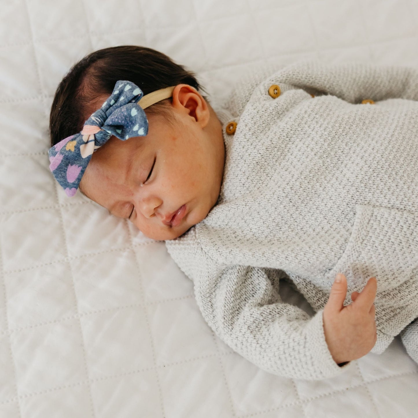 Classic Baby Bow - Meadow