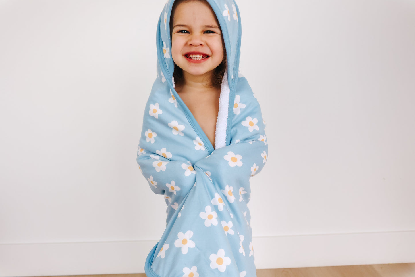 Premium Baby Knit Hooded Towel - Della