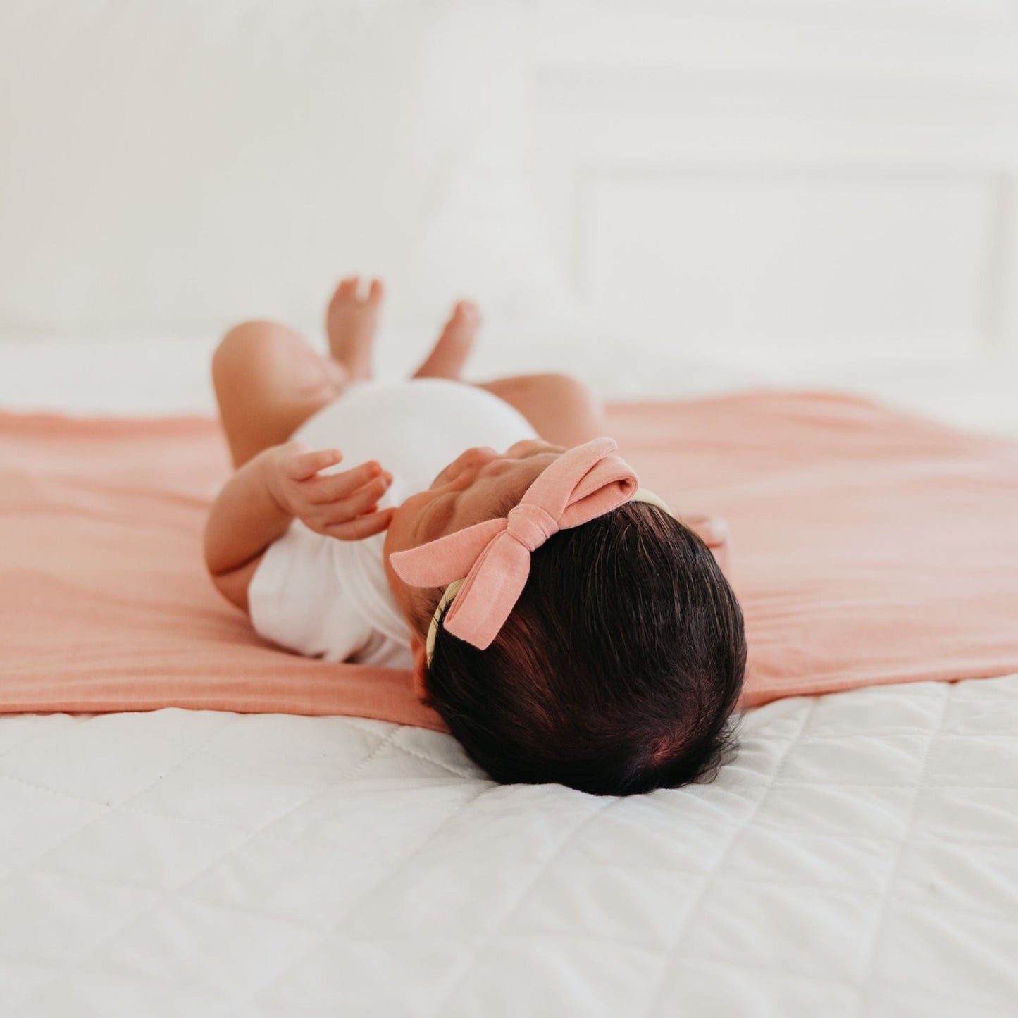 Ribbon Baby Bow - Darling