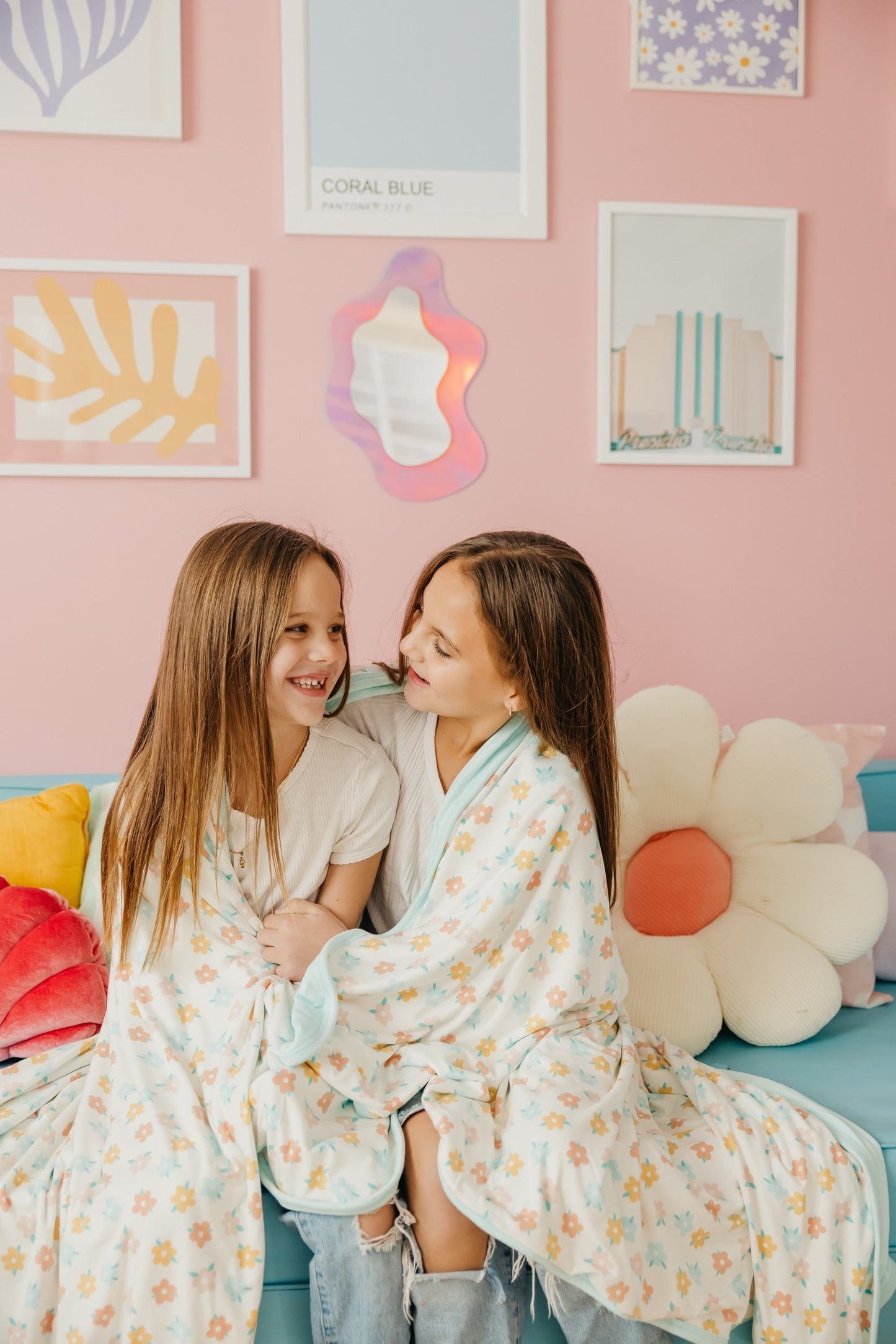 Three-Layer Jumbo Quilt - Daisy