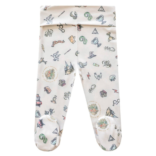 Footed Baby Pants - Wizardry