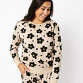Women's Crew Sweatshirt - Gemma In Tan