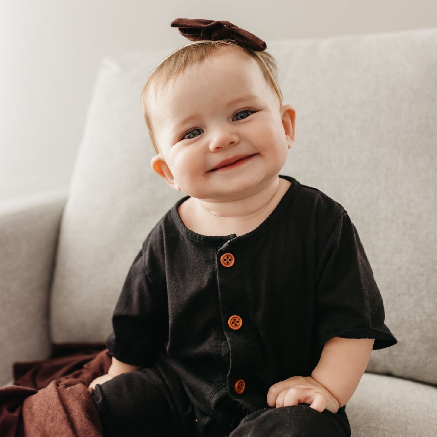 Classic Baby Bow - Moose