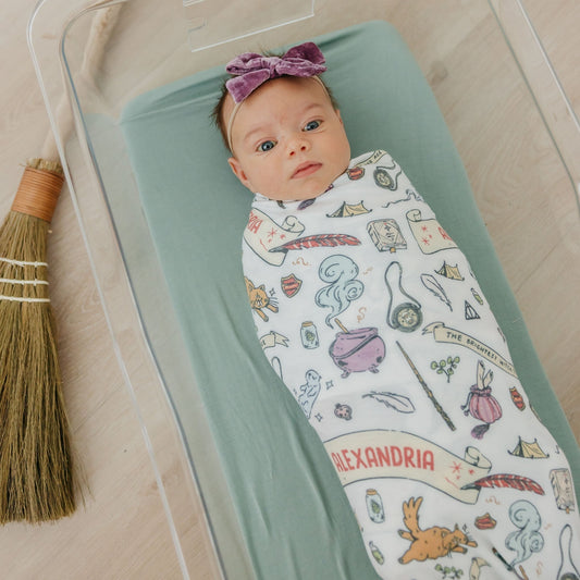 Harry PotterTM Personalized Swaddle Blanket - Hermione