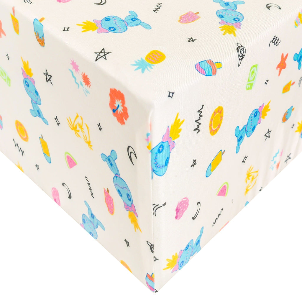 Premium Knit Fitted Crib Sheet - Disney Scrump Dreamsicles