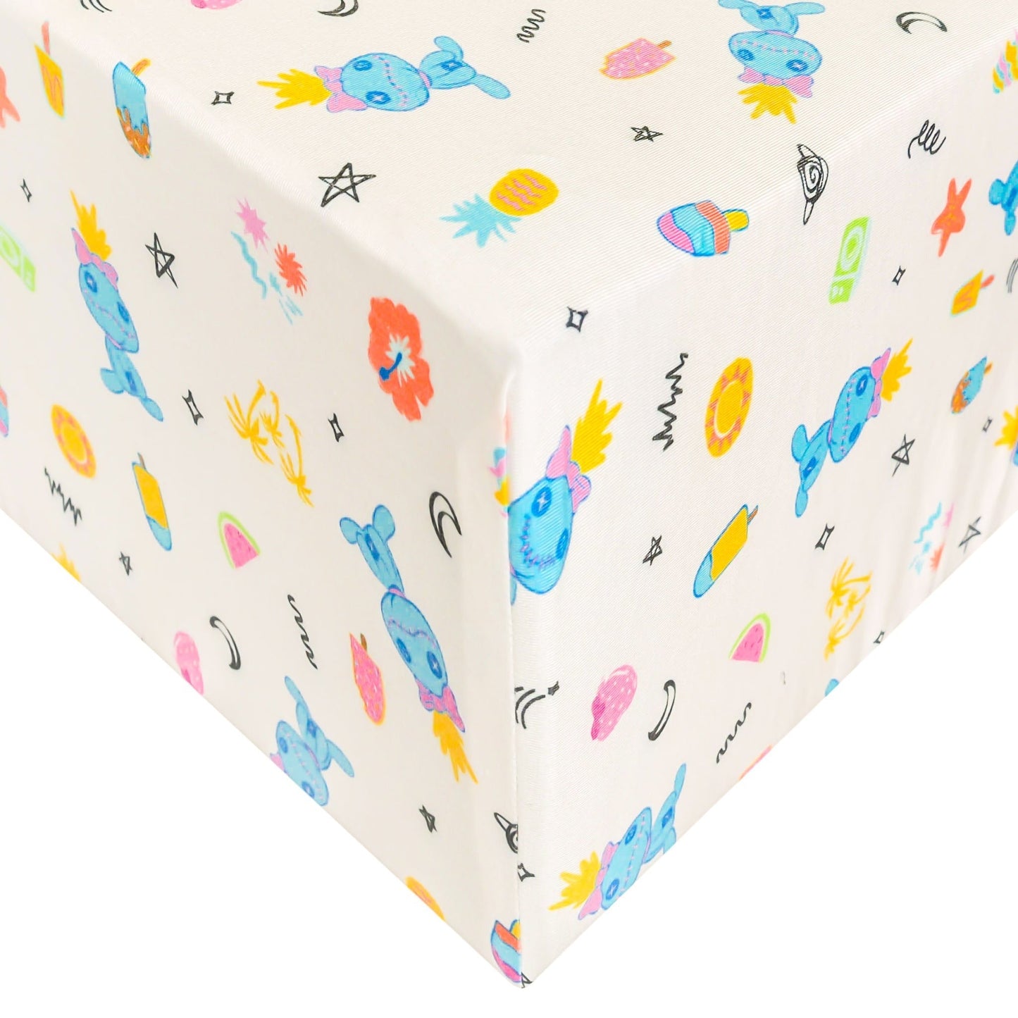 Premium Knit Fitted Crib Sheet - Disney Scrump Dreamsicles