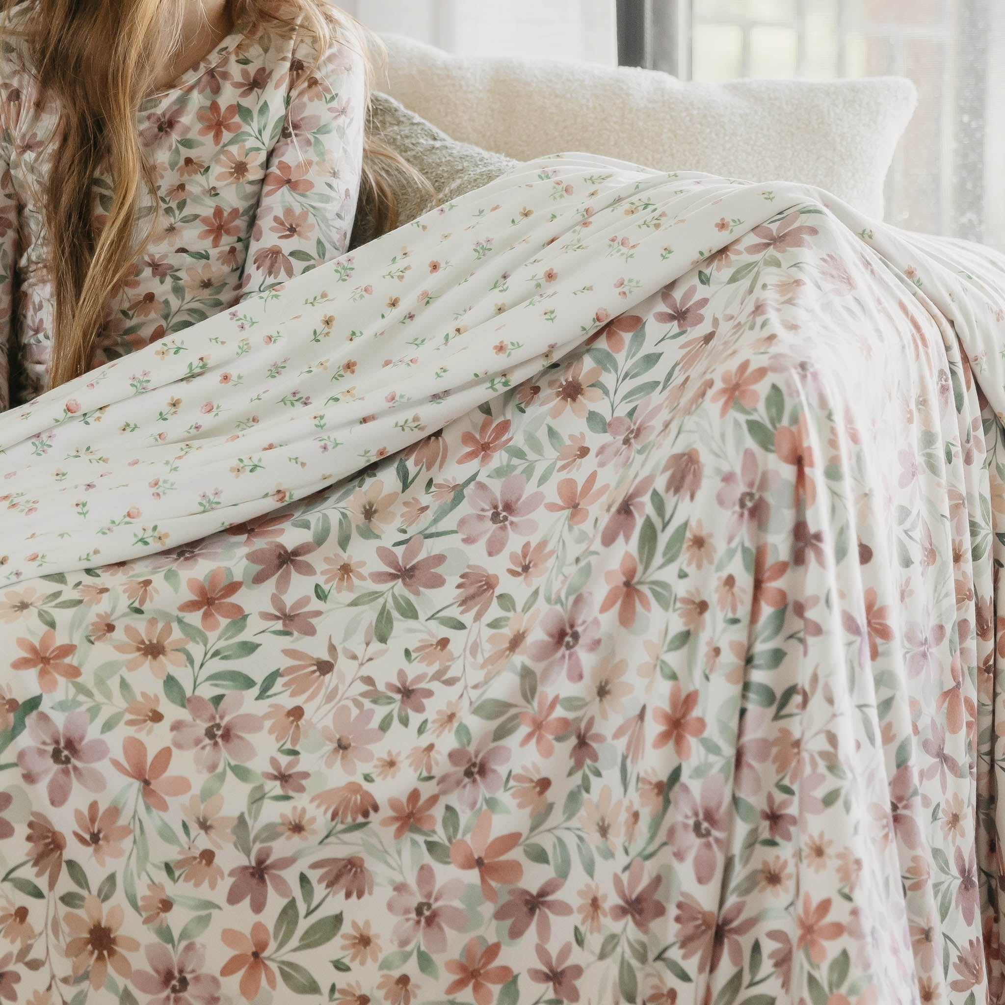 Three-Layer Jumbo Quilt - Natalie