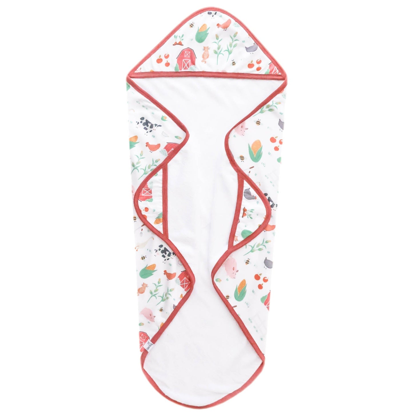 Premium Baby Knit Hooded Towel - Farmstead