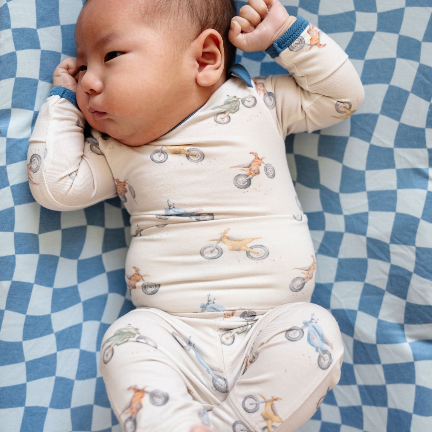 Premium Knit Diaper Changing Pad Cover - Miles