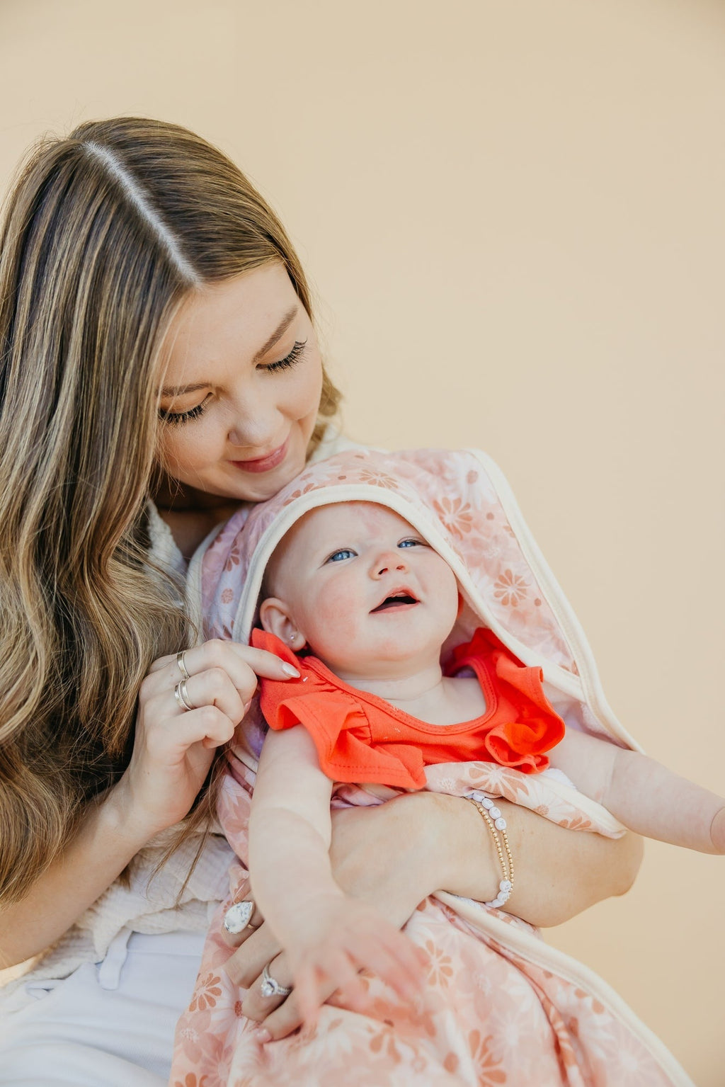 Premium Baby Knit Hooded Towel - Penny
