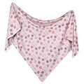 Personalized Baby Name Swaddle Blanket - Pink Daisy