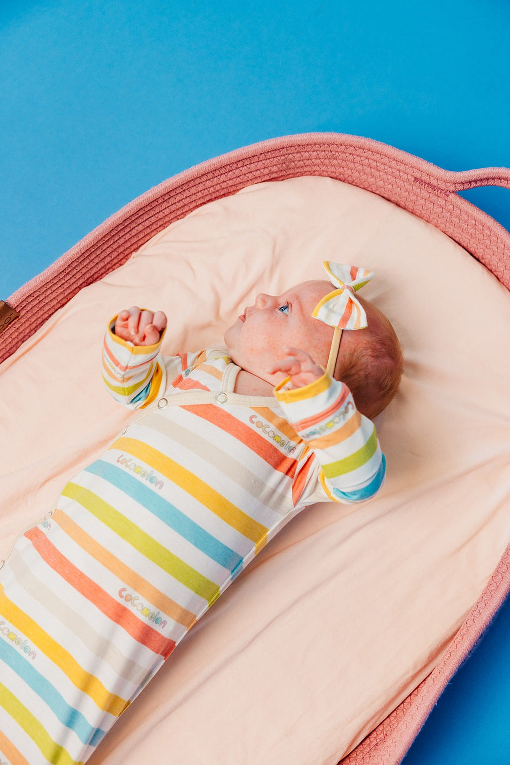 Bowtie Baby Bow - CoComelon Stripe