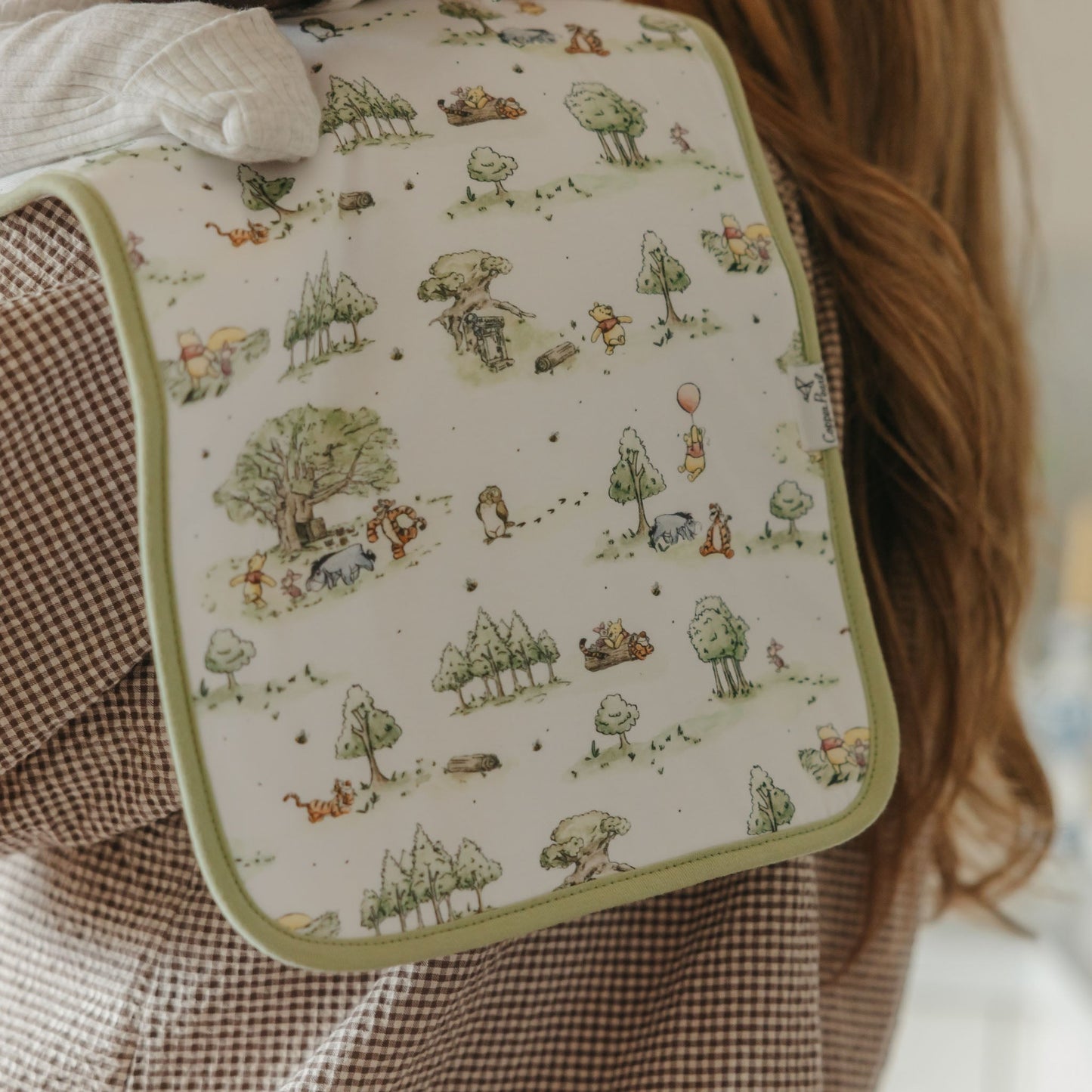 3 Pack Premium Burp Cloths - Hundred Acre Wood
