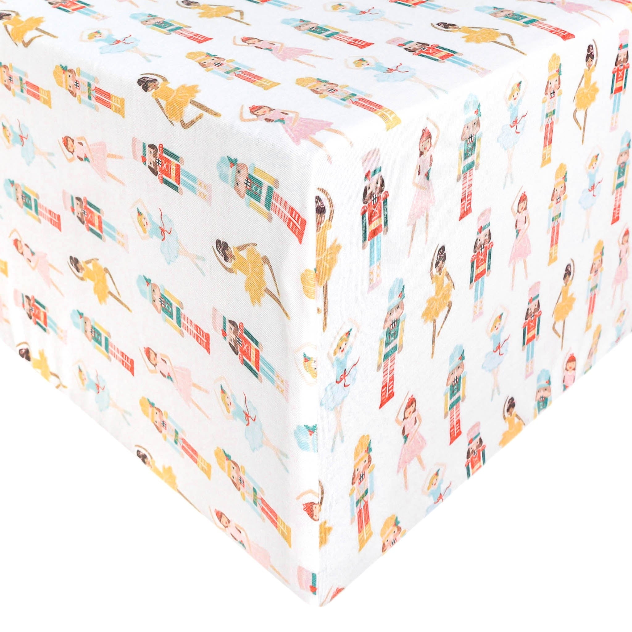 Premium Knit Fitted Crib Sheet - Juliet
