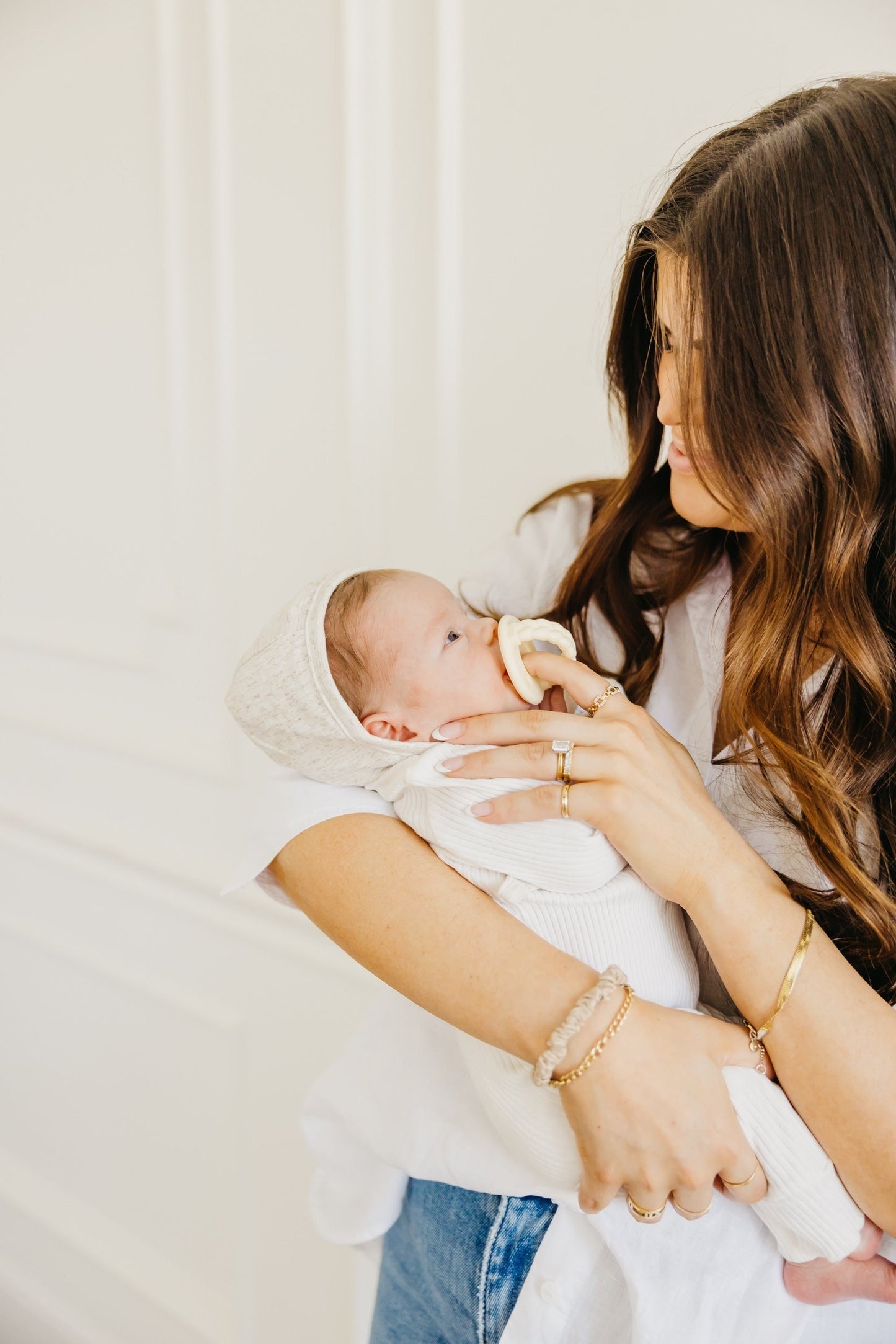 Baby Bonnet - Oat