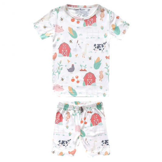 2pc Short Sleeve Pajama Set - Farmstead